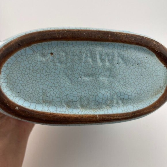 Vintage Mohawk‎ Liqueur  R-4 Blue Decanter Ceramic Pottery Jug No Stopper - Picture 7 of 9